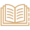 a imagem mostra um ícone de um livro aberto