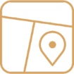 a imagem mostra um ícone de um mapa